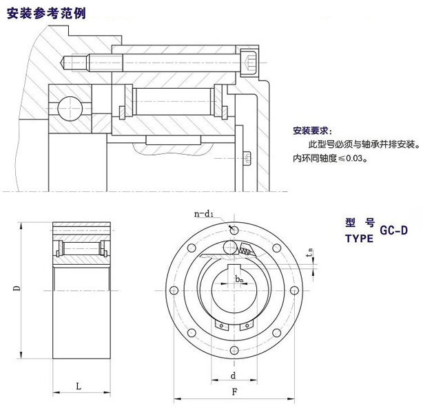 GC-D滾柱式超越91免费版看片結構圖