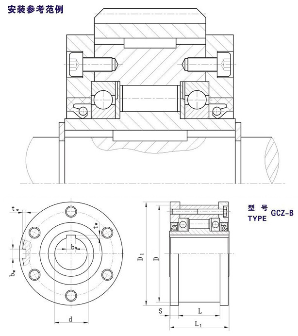 GCZ-B滾柱式單向91免费版看片型號
